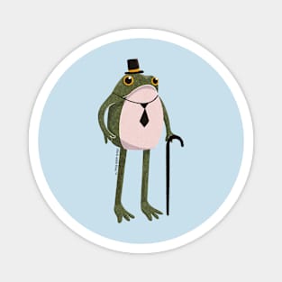Fancy Frogson the Frog Magnet